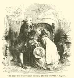 Illustration til A Tale of Two Cities af Charles Dickens