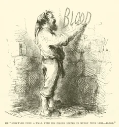 Illustration til A Tale of Two Cities af Charles Dickens