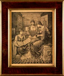 The Gentle Music of the Bygone Day (gravering?)