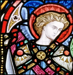 The Sacrifice of Abraham, 1861 (farvet glas)