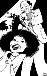 Cleo Laine og Sir John Dankworth Dame Cleo Laine, Lady Dankworth, født Clementina Dinah Campbell