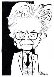 Elias Canetti, karikaturer