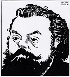 Modest Petrovich Mussorgsky, karikaturportræt