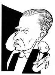 Otto Dix, karikaturer