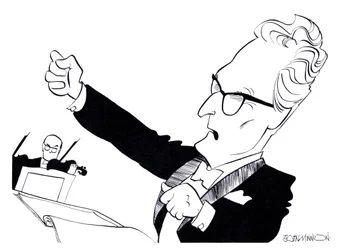 Otto Klemperer - karikaturer