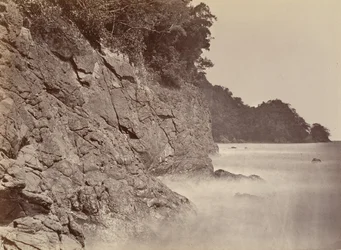 Tropisk landskab, Cliff - Limon Bay, 1871.