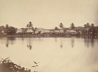 Tropisk landskab, Santa Maria del Real, Darien, 1871.