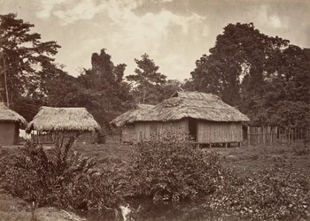 Tropisk landskab, Turbo Village, 1871.