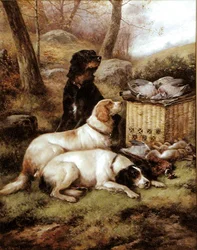 The Days Bag, ca. 1910 (olie på lærred)