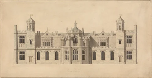 Corsham Court, Wiltshire: Højde af nordfronten