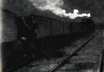 Flugt med tog, november 1899, 1945.