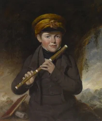 John Gurney, den lille fløjtespiller, ca. 1800