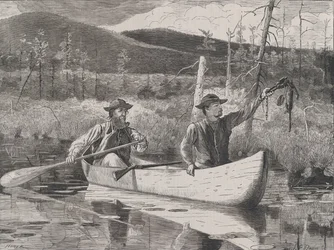Fangst i Adirondacks Hver lørdag, Vol. I, Ny serie, 24. oktober 1870.