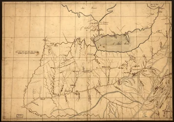 (En handelsmands kort over Ohio-landet før 1753. LOC gm71002324