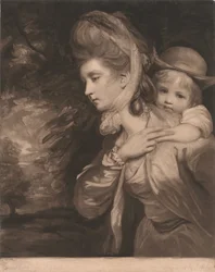 Fru Payne Galwey og hendes søn Charles