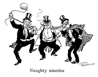 De uartige halvfemserne