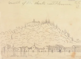 Klosteret Monte Olivetto nær Firenze