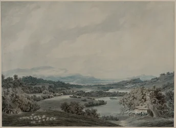 Italiensk Landskab, ca. 1790-1792.
