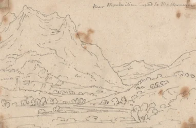 I nærheden af Montmilian, vejen til Malterverne