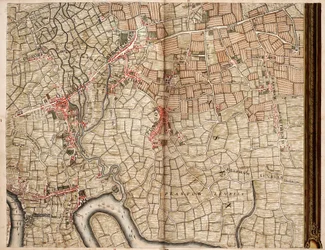 Kort over Bow, Stratford, Blackwall og Plaistow