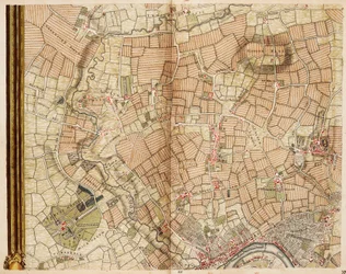 Kort over Greenford, Osterley, Ealing og Kew