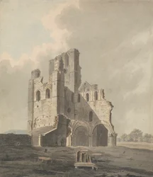 Kelso Kloster, Skotland