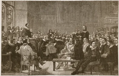 The Westminster Assembly of Divines, illustration fra 
