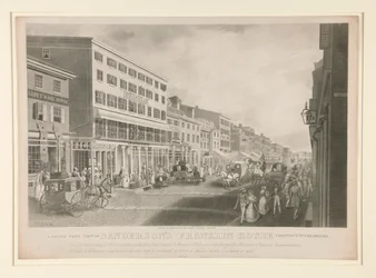 En sydvestlig udsigt over Sanderson