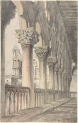 Loggiaen i Dogepaladset, Venedig