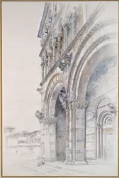 Duomoen i San Martino, Lucca, juli-august 1874