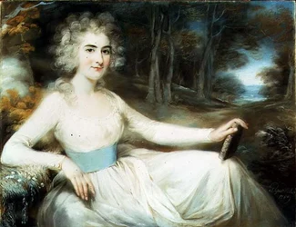 Portræt af Miss Harriet Read