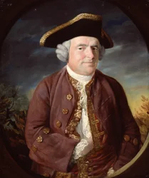 Portræt af en mand i en tricorn hat