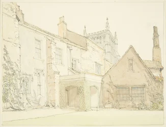 South Front Prebendal House i Lower College Green
