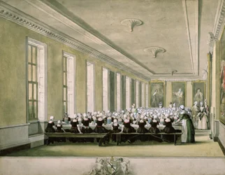 Pigernes spisestue på Foundling Hospital, 1773