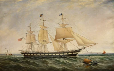 Louisa Hove Til at vente på en pilot ved Whitby