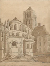 Abbey Church i Fecamp, Normandiet