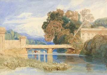 Chateau Navarre, nær Evreux, Normandiet