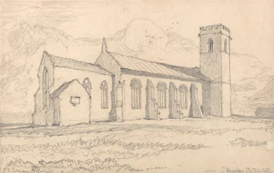 Knapton Church, Norfolk, fra det nordøstlige