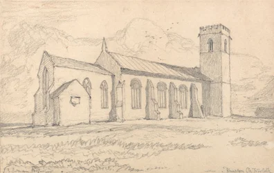 Knapton Church, Norfolk, set fra nordøst