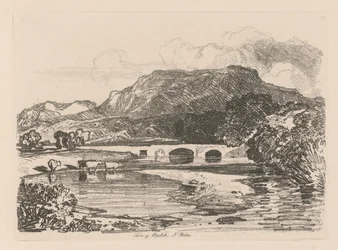 Studiebog: Plade 14, Tan-y-Bwlch, Merionethshire, North Wales, 1838
