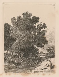 Studiebog: Plade 16, A Study, 1838