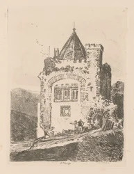 Studiebog: Plade 37, A Study, 1838