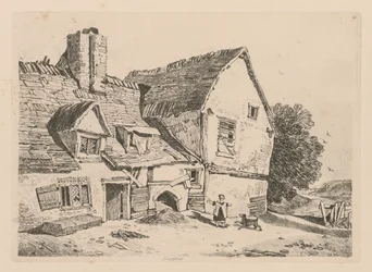Liber Studiorum: Plade 38, View at Deptford