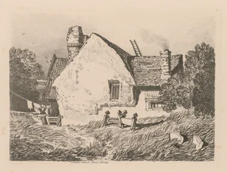 Liber Studiorum: Plade 39, View at Ashdted, Surrey