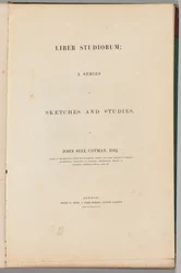 Studiebog: Titelblad, 1838