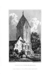 Sompting Church, Sussex, 1829.