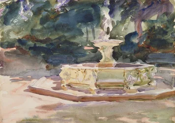 Aranjuez, ca. 1902-03 (wc på papir)