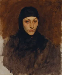 Egyptisk kvinde, 1890-91