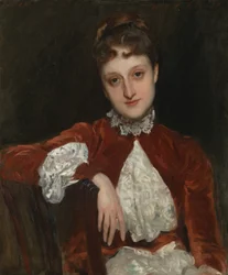 Mrs. Charles Deering Marion Denison Whipple, 1888.