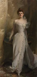 Portræt af Lisa Colt Curtis, 1898